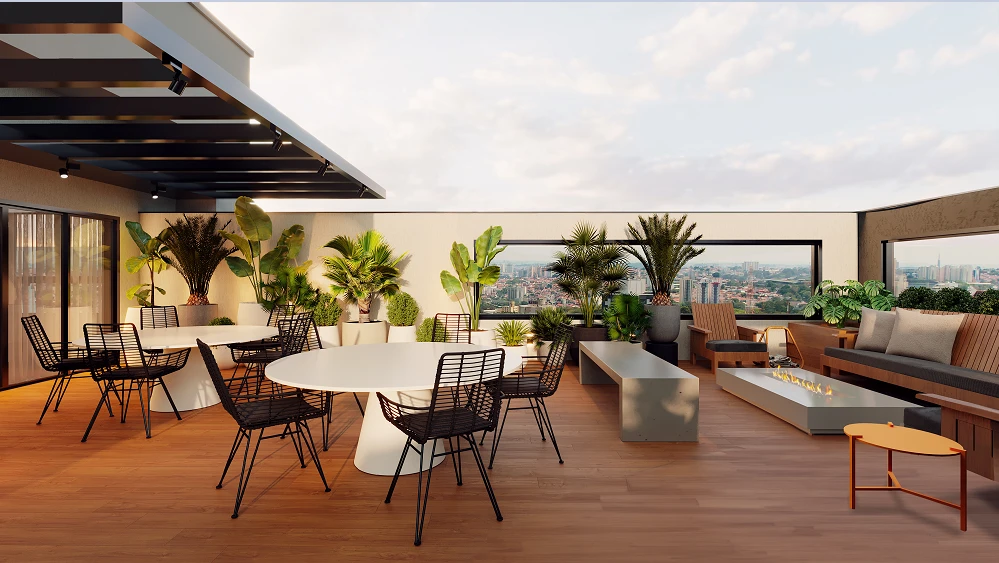 Espaço gourmet Roof Top
