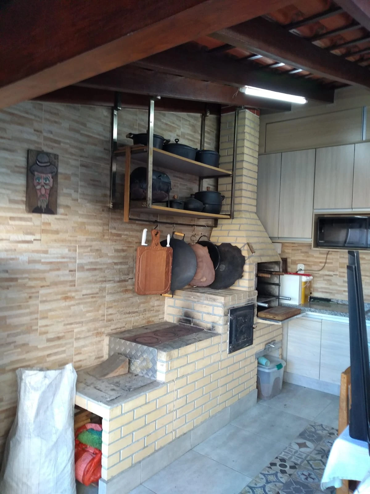 Churrasqueira e Fogão a lenha