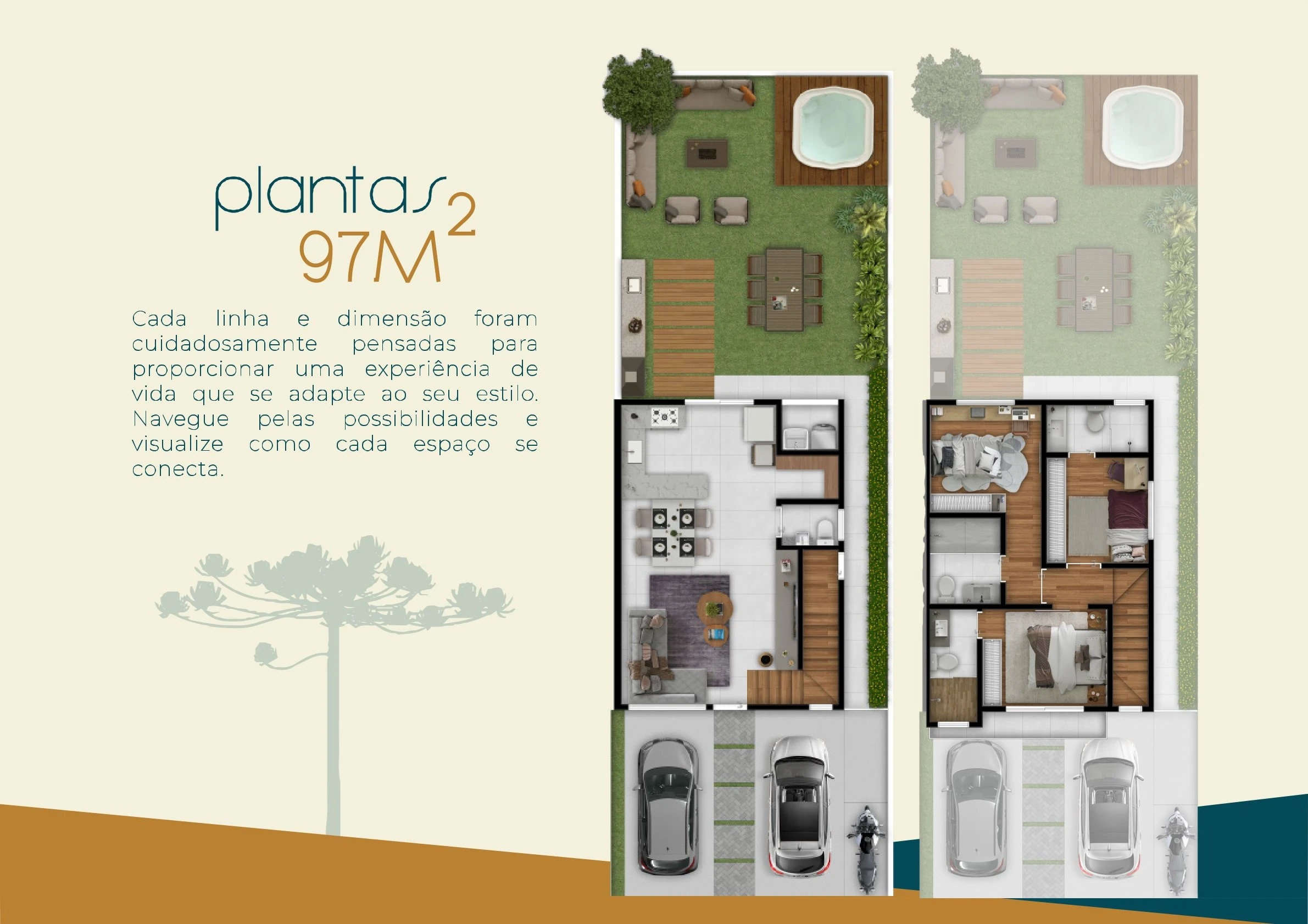 3 dormitórios 97metros 0