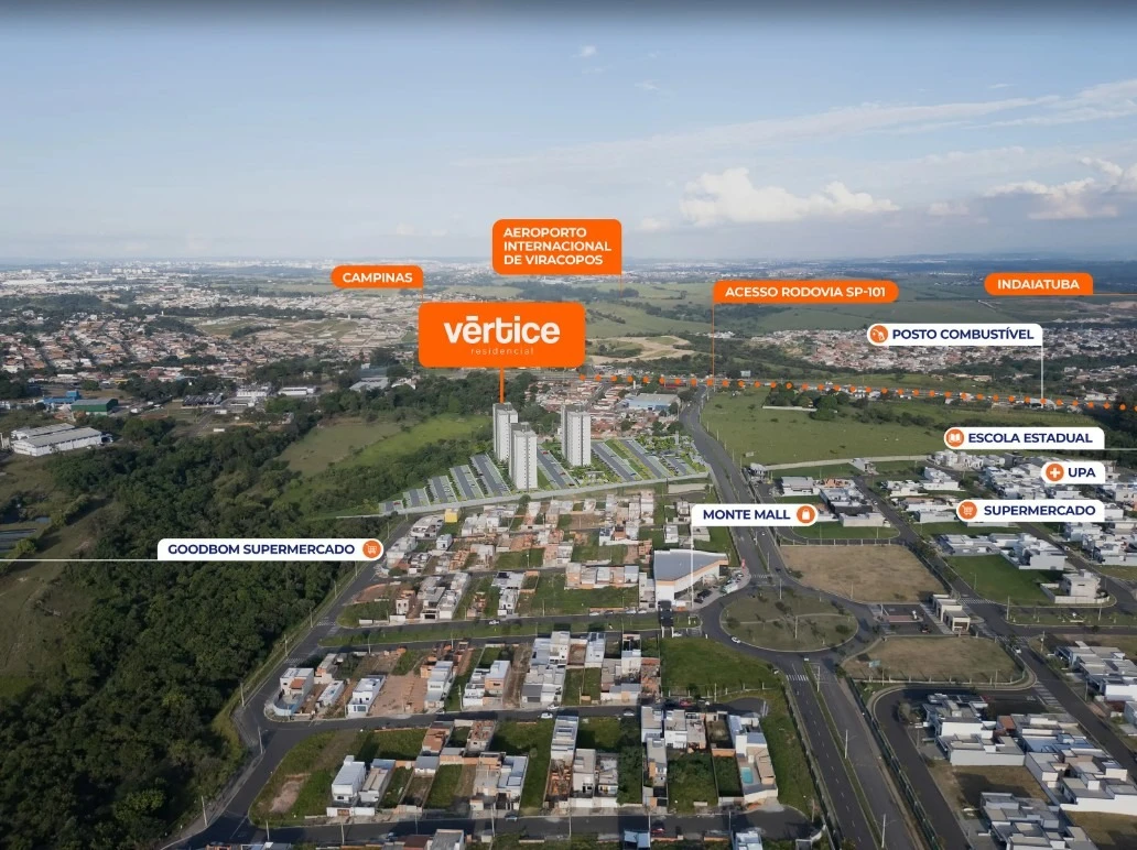 Mapa da localização de Vértice Residencial - Y