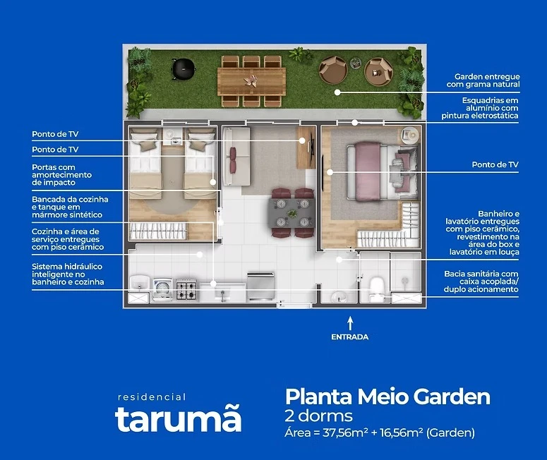 Planta Garden Meio 0