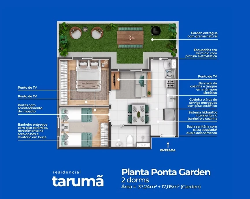Planta Ponta Garden 0