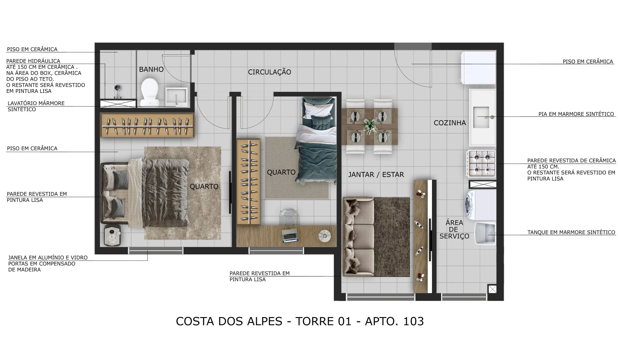 Planta 2 dorms 0