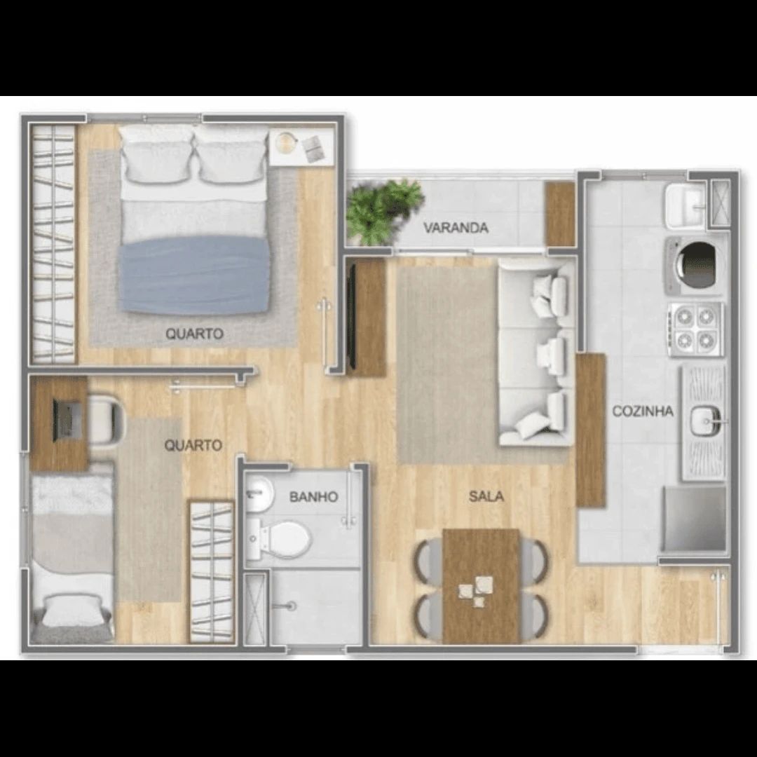 Planta 2 dorms 0