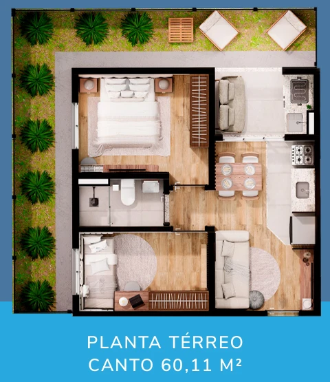 Planta Térreo Canto 0