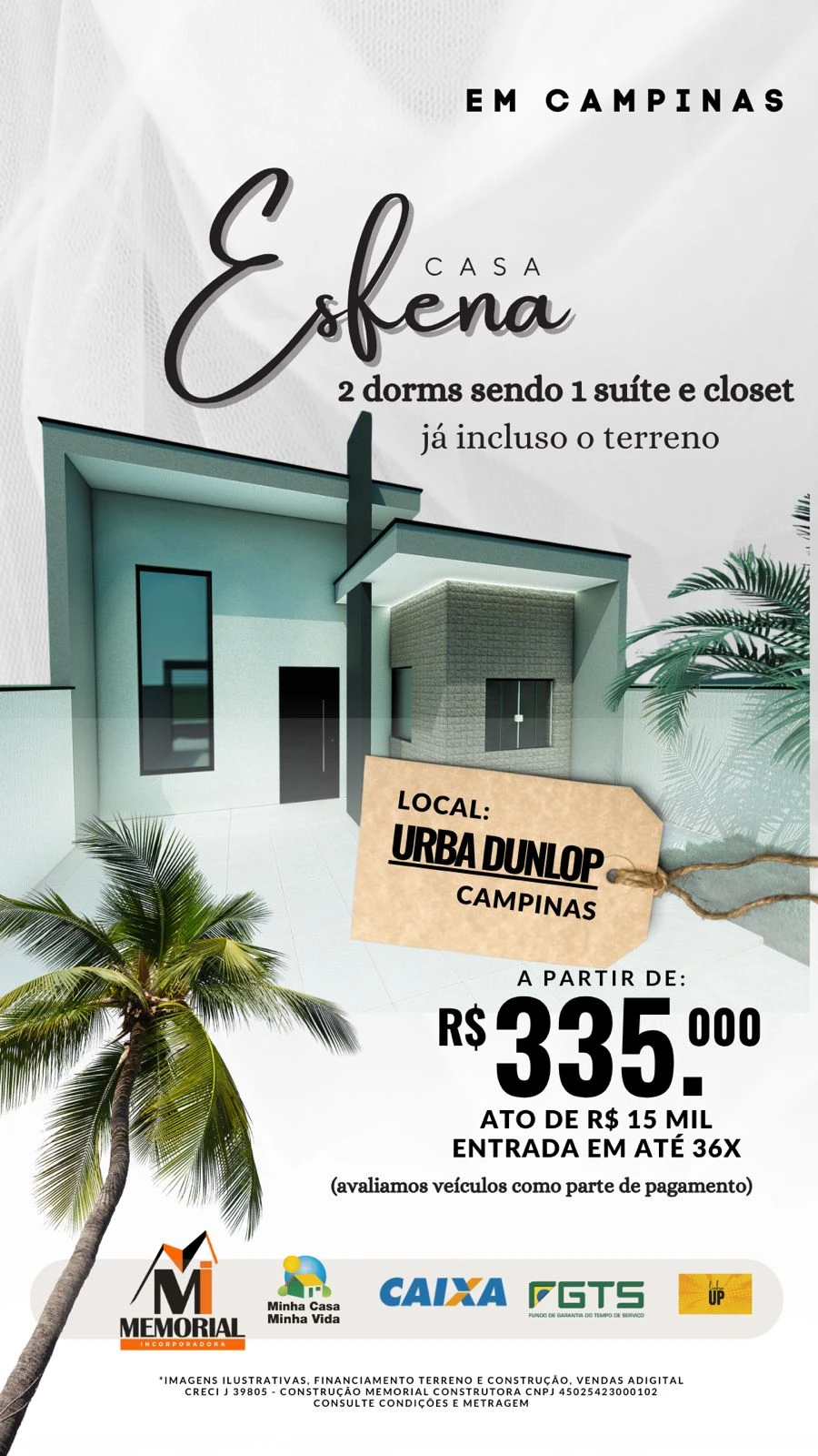 Casa Esfena 2quartos 1suite