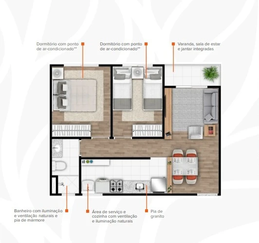 Planta tipo 2 — imagem 1