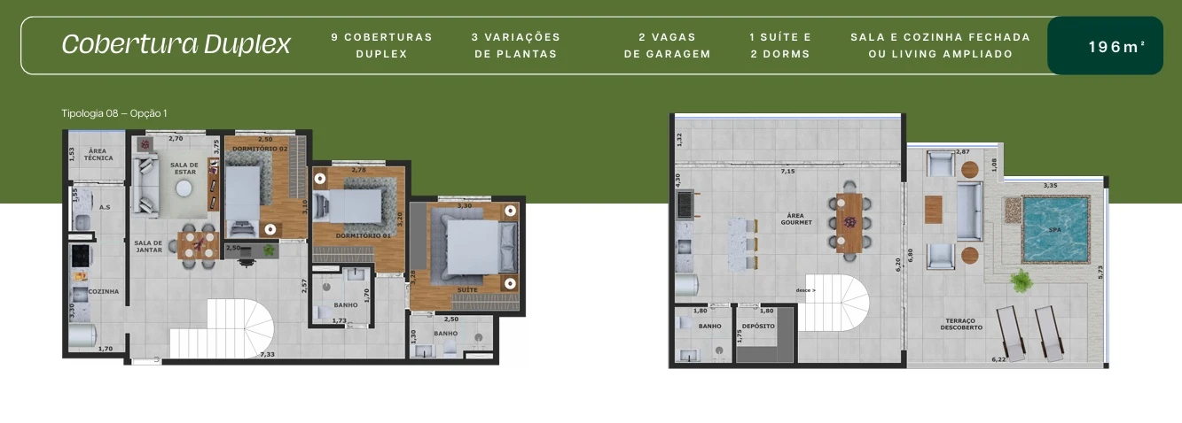 COBERTURA DUPLEX 0