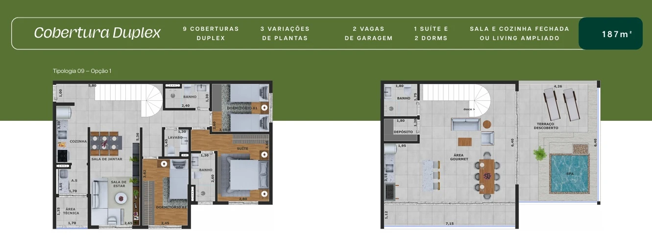COBERTURA DUPLEX 0