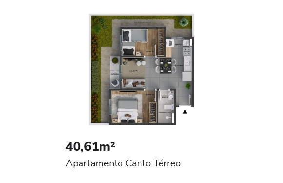 Apartamento A Térreo 0