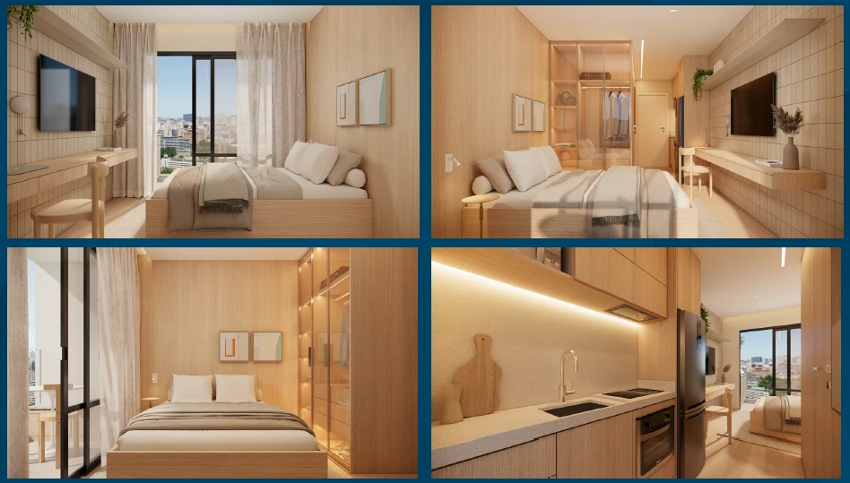 Studio - Varanda gourmet