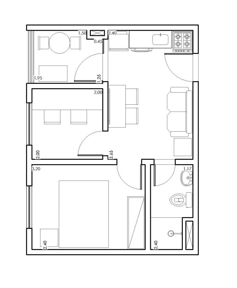 Apartamento Office 0