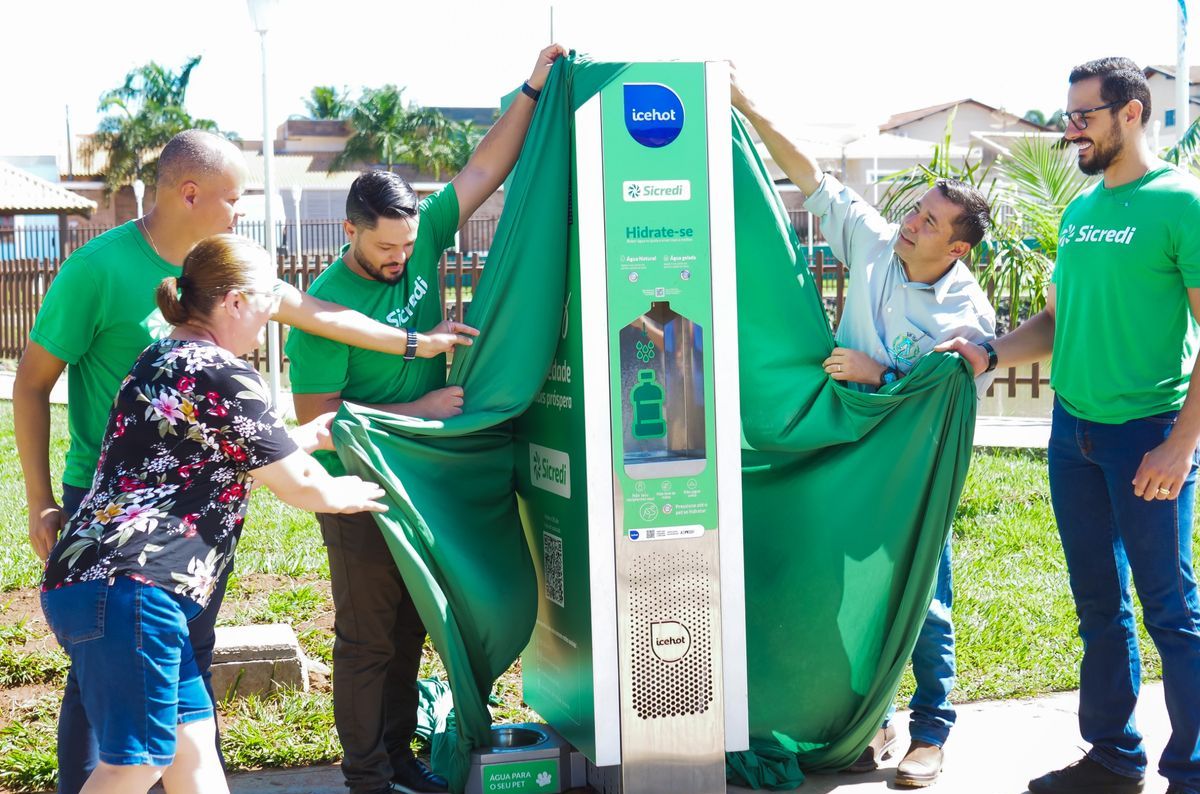 Praça Dona Laura conta com Estação de Hidratação