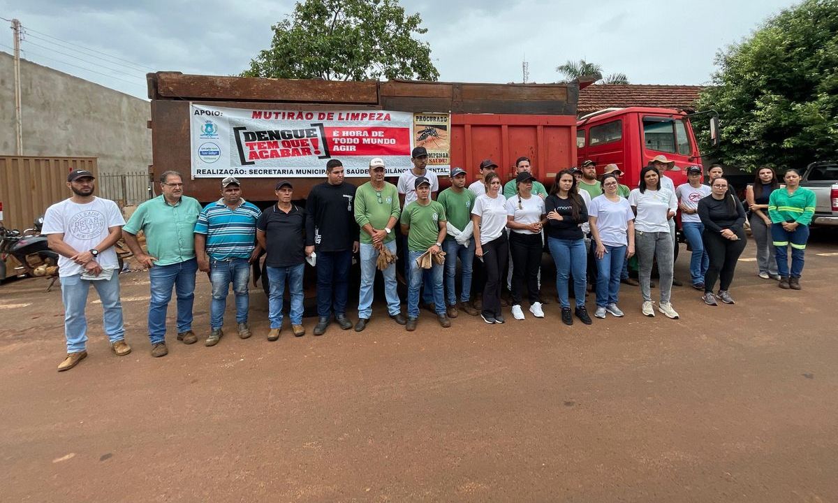 Prefeitura de Itapagipe realiza Mutirão de Limpeza contra a Dengue