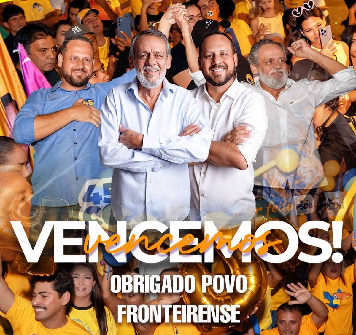 Sérgio Coxa foi reeleito com quase 2.500 votos de frente em Fronteira
