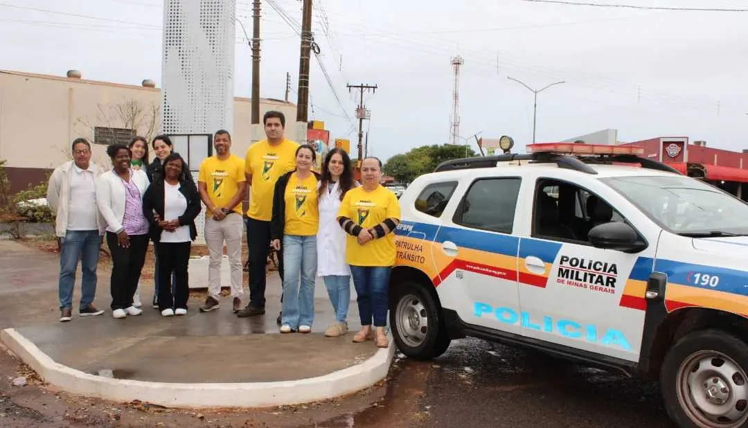 Blitz Educativa e Ação de Saúde Marcam o Maio Amarelo em Frutal