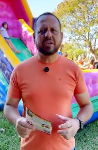 Vice-prefeito Leandro Pineis reforça compromisso com a proteção da infância durante evento em Fronteira