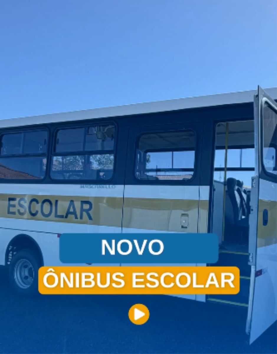 Planura amplia frota do transporte escolar com novo ônibus acessível para estudantes