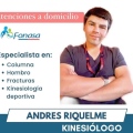Andres Riquelme Basoalto, Kinesiólogo San Carlos