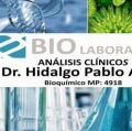 Pablo Alejo Hidalgo, Bioquímico Villa María