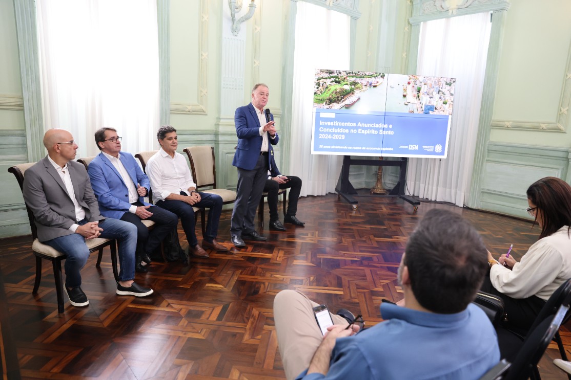 Capa da notícia Espírito Santo tem R$ 137,6 bilhões em investimentos anunciados até 2029