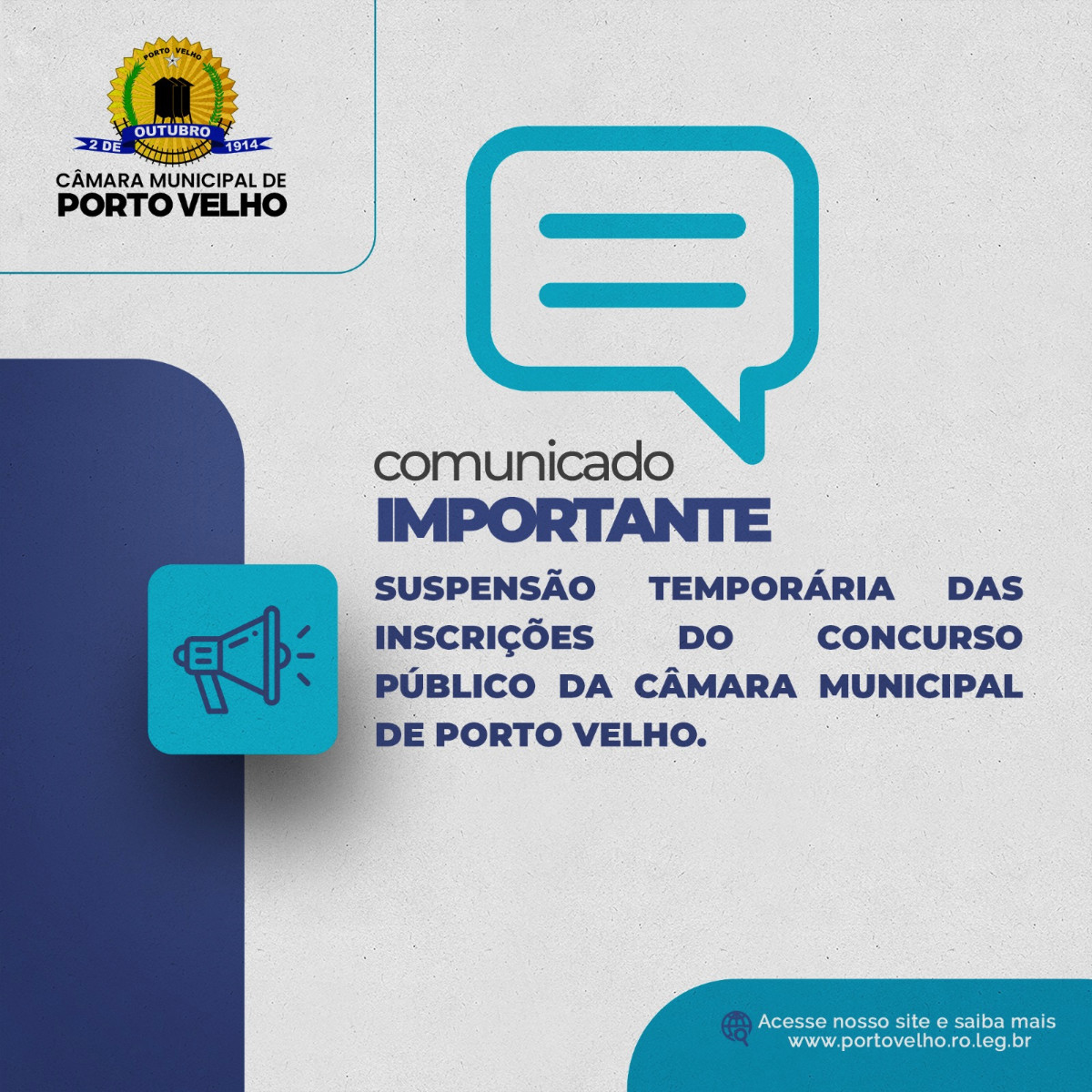 Capa da notícia NOTA OFICIAL 