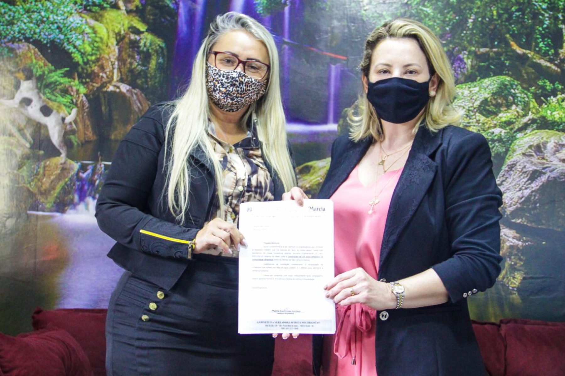 Capa da notícia Vereadora Márcia Socorristas Animais consegue R$ 1 milhão para saúde através de emenda parlamentar. 