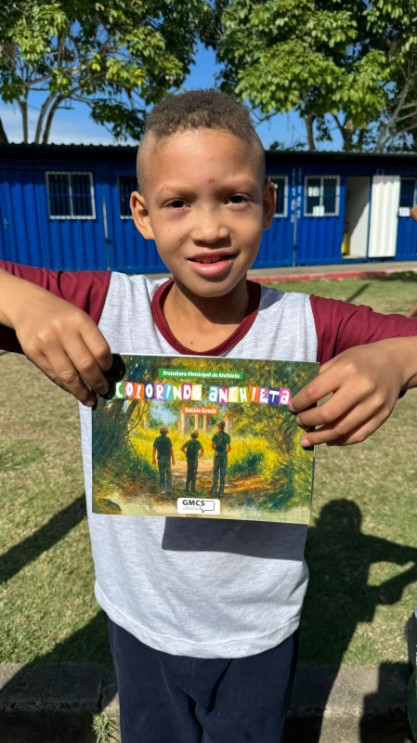 Imagem do livreto Colorindo Anchieta