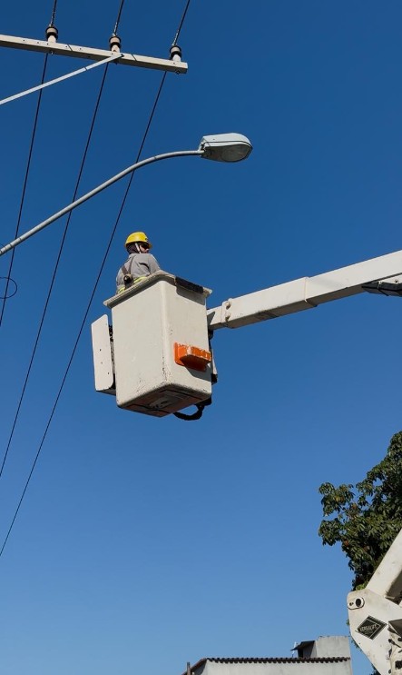 Capa da notícia Mais ruas e comunidades de Anchieta recebem iluminação de LED