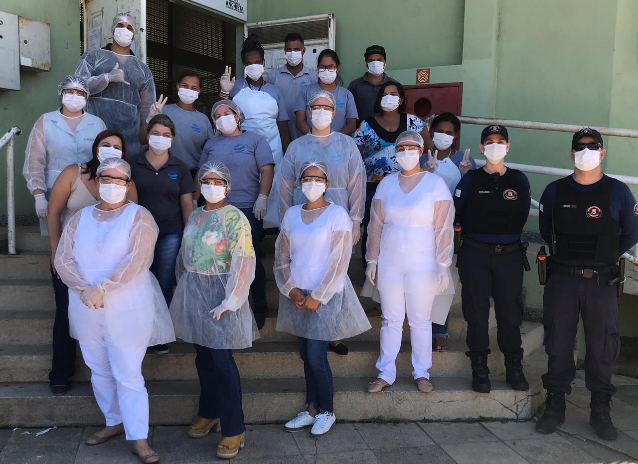Capa da notícia Ginásio da Vila Olímpica recebe pacientes com sintomas gripais
