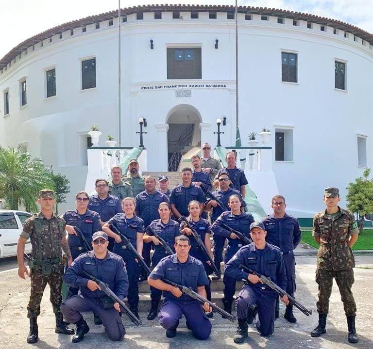 Guarda recebeu capacitação para atuar com armas de fogo.