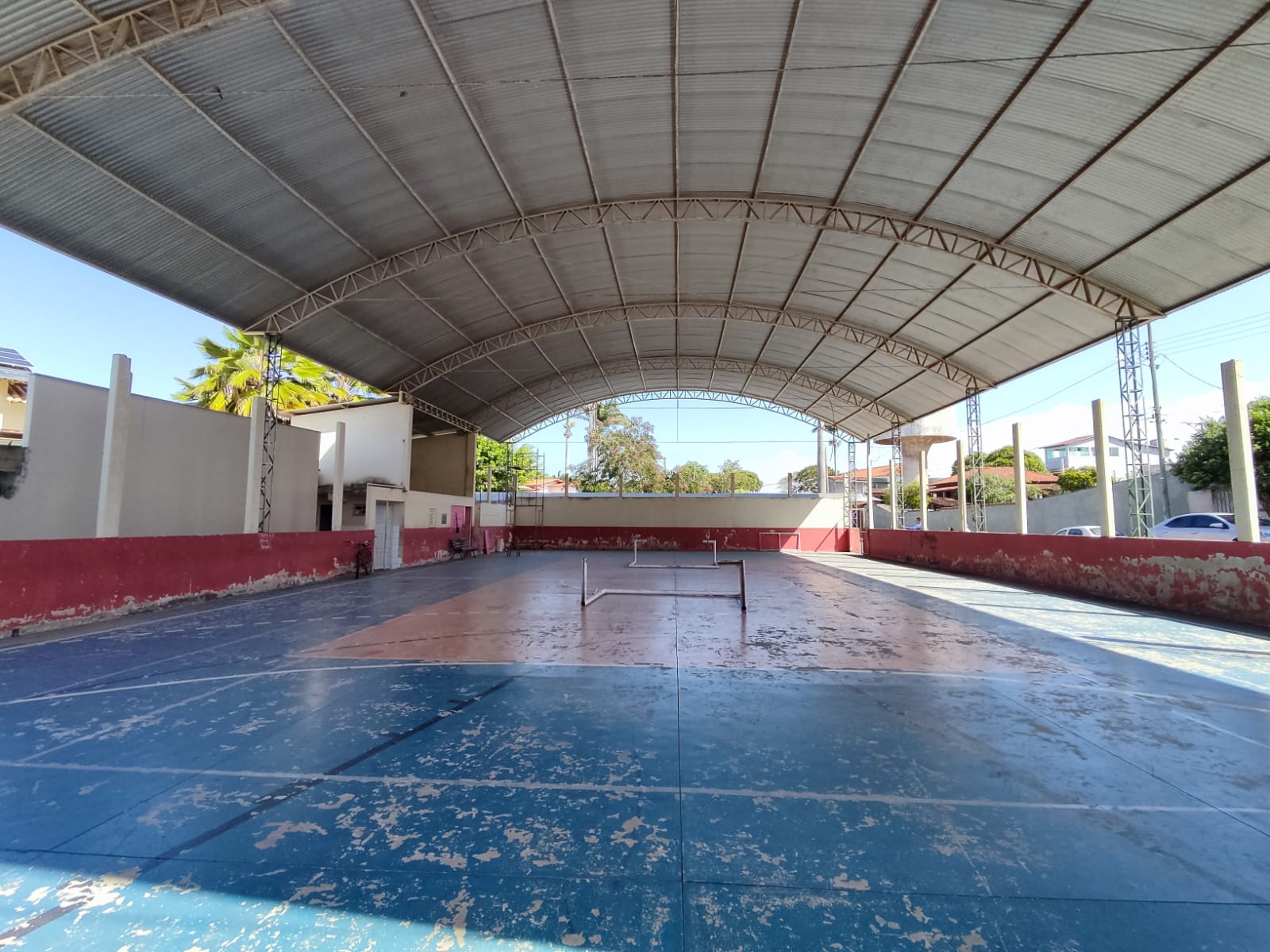 Capa da notícia Prefeitura autoriza reforma da quadra e praça de Morro da Penha