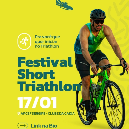 Banner do Evento Festival Short Triathlon
