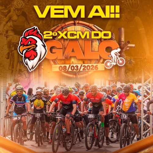 Banner do Evento 2º XCM do Galo 