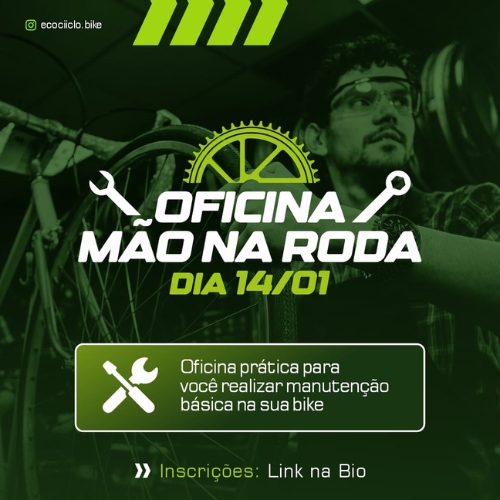 Banner do Evento Oficina Mão Na Roda - 2026