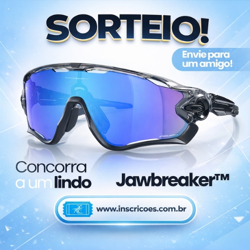 Banner do Evento Sorteio de um Oakley Jawbreaker™ 