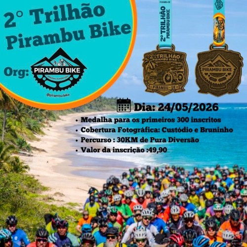 Foto do evento 2º Trilhão Pirambu Bike - 2026