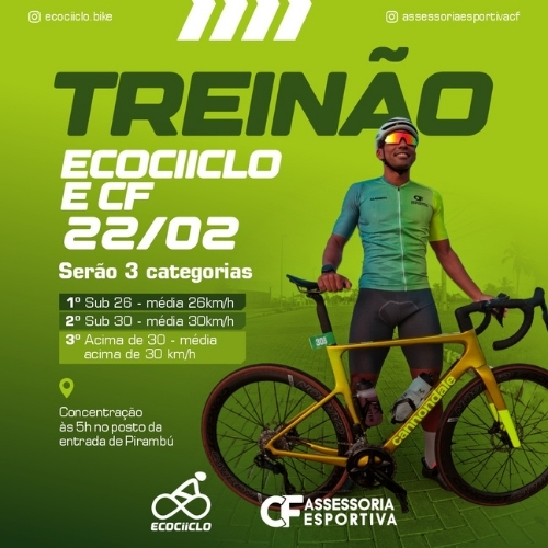 Foto do evento Treinão Ecociiclo e CF