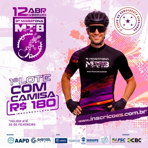 Banner do Evento 9º Maratona de Lagarto - MTB