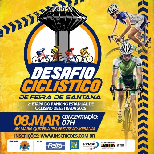 Foto do evento Desafio Ciclístico de Feira de Santana - 2026
