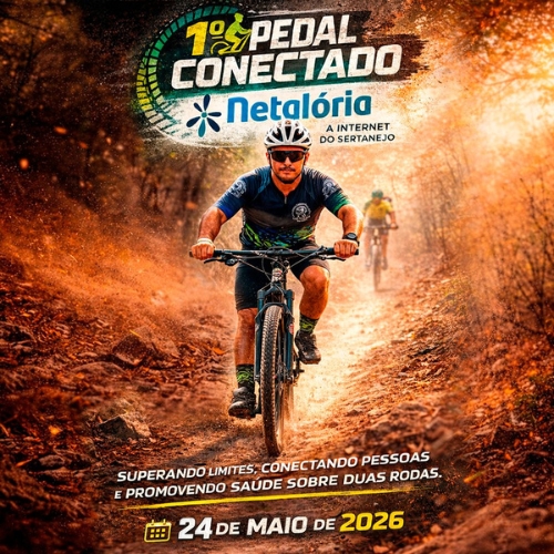 Banner do Evento 1º Pedal Conectado - Netglória