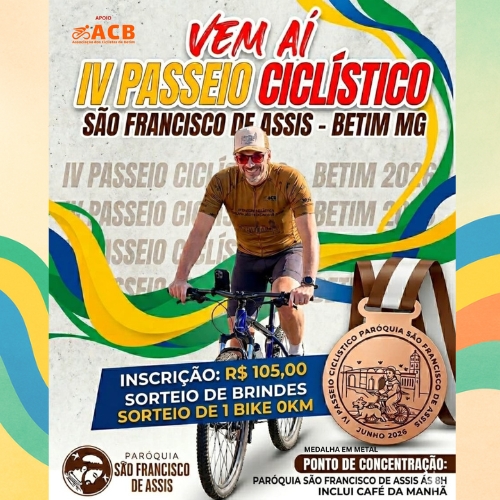 Foto do evento IV Passeio Ciclístico São Francisco de Assis 