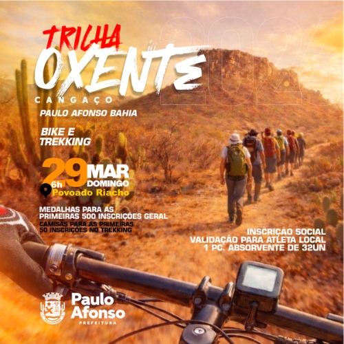 Foto do evento Trilha Oxente Cangaço - 2026