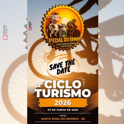 Banner do Evento 2º Cicloturismo do Pedal do Ermirio 