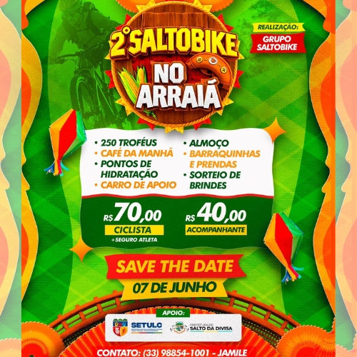 Foto do evento 2º SaltoBike no Arraiá