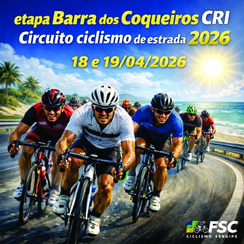 Banner do Evento Etapa Barra dos Coqueiros CRI + CIRCUITO - 2026