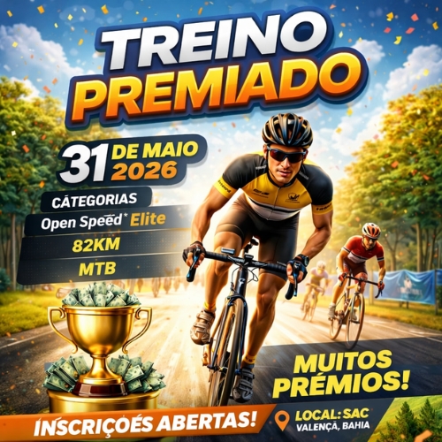 Banner do Evento 2º Treino Premiado - Valença 