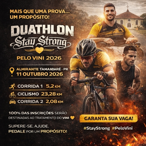 Foto do evento Duathlon Stay Strong – PELO VINI 2026