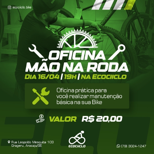 Foto do evento Oficina Mão na Roda