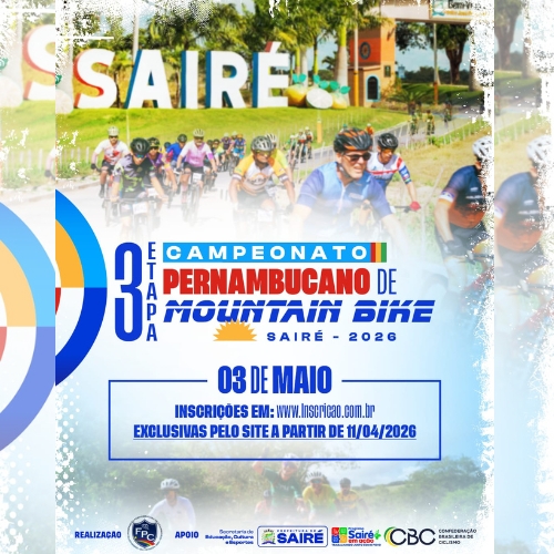 Foto do evento 3 Etapa do Campeonato Pernambucano de MTB 